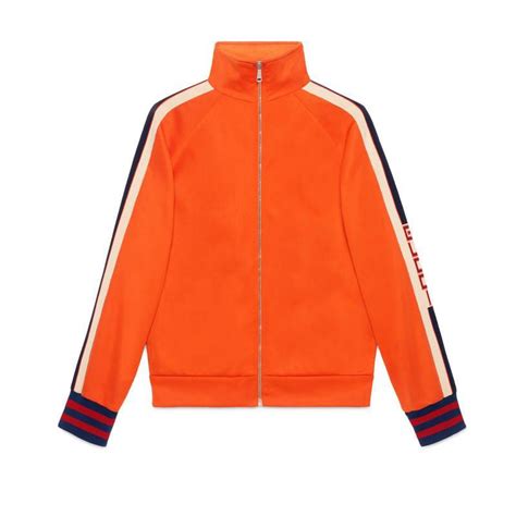 gucci jacket orange|gucci technical jackets for men.